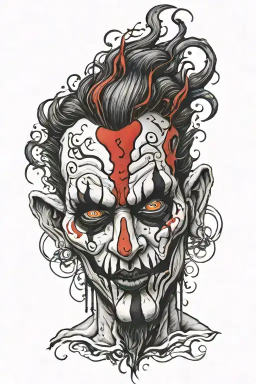 juggalo tattoo design idea