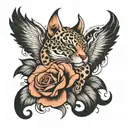 proud but never satisfied  tattoo design idea