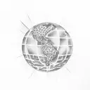 world tour tattoo design idea