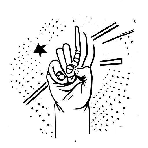 pinky promise finger tattoo design idea