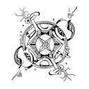 gemini tattoo design idea