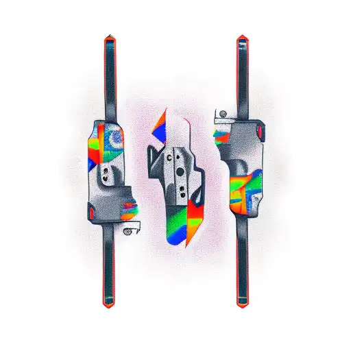 glock 23 tattoo design idea