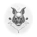 Rum And coke with Rum tattoo design idea