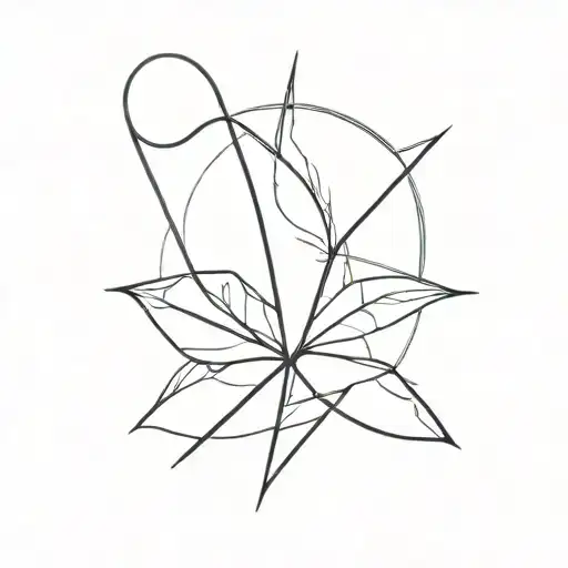 A symbol that struggles by continuing on its own, despite all the difficulties. tattoo design idea