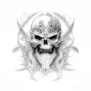 Lich kingh tattoo design idea