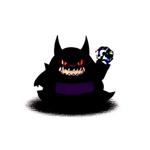 Gengar entering pokeball tattoo design idea