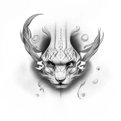 Fearful melodies tattoo design idea