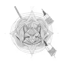 bipolarity tattoo design idea