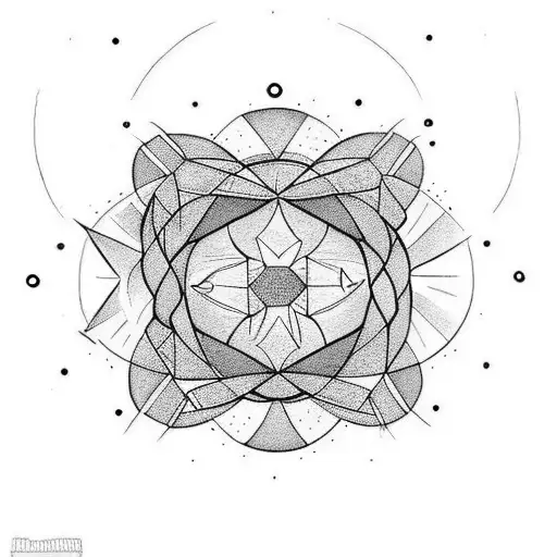 lust as in deadly sin but circled tattoo design idea