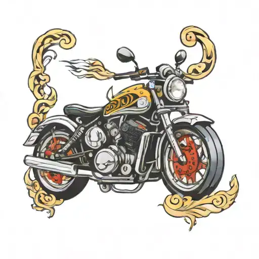 JCB tattoo design idea