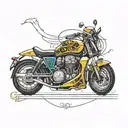 JCB tattoo design idea