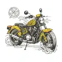 JCB tattoo design idea