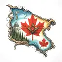 Canada, 1976, no vaccine, freedom tattoo design idea