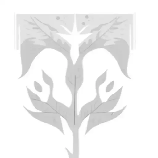 a tree with a leaf on it destiny 2 tattoo design idea