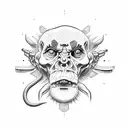 Darwin evolution  tattoo design idea