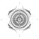 sudarshan chakra tattoo design idea