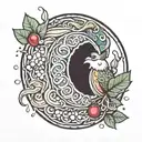 Single Froot Loop tattoo design idea