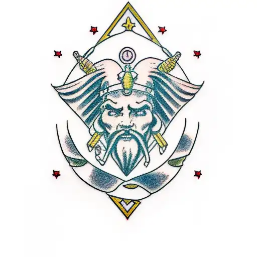 zeus tattoo design idea