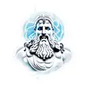 zeus tattoo design idea