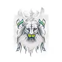 zeus tattoo design idea