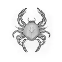 crab tattoo design idea
