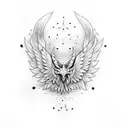 ave fenix tattoo design idea