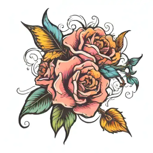 her painter his canvas tattoo design idea