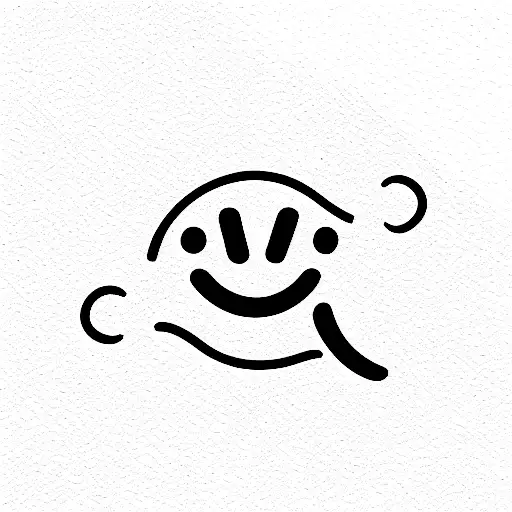 Pepper with a smiley face tattoo design idea