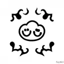 Pepper with a smiley face tattoo design idea