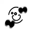 Pepper with a smiley face tattoo design idea