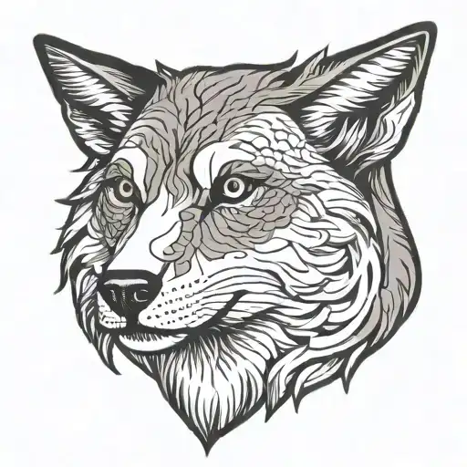 wolf in sheep's clothing  tattoo design idea