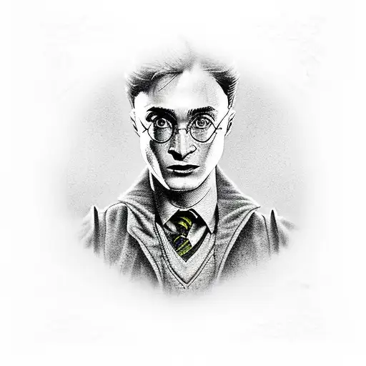 harry potter sleeve  tattoo design idea