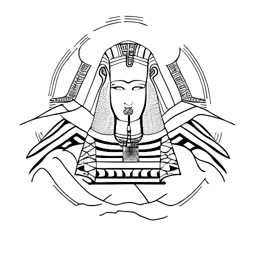 Amon Ra tattoo design idea