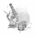 Juice Wrld tattoo design idea