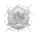 aspen tattoo design idea