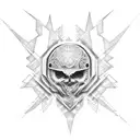 metalhead tattoo design idea