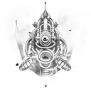 Bioshock Big Daddy tattoo design idea