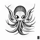 squid  tattoo design idea