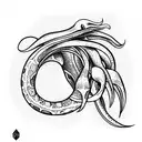 squid  tattoo design idea