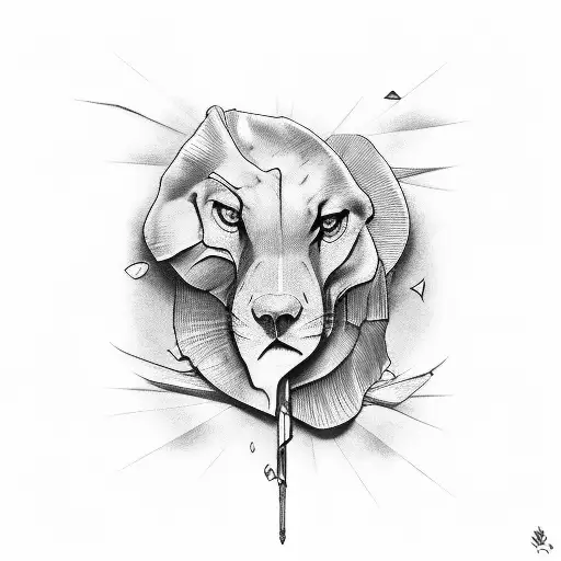 the word patience tattoo design idea