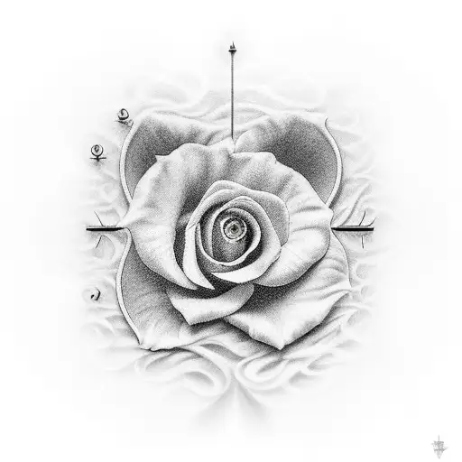 the word patience tattoo design idea