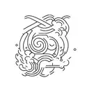 the word patience tattoo design idea