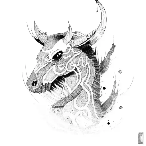 cavalry hill tattoo design idea