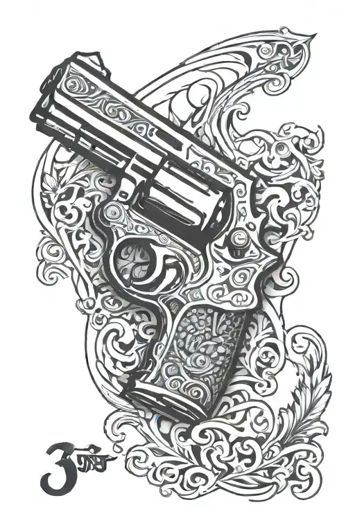357 Smith and Wesson tattoo design idea