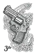 357 Smith and Wesson tattoo design idea