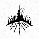 wildfire tattoo design idea