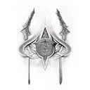 dhulfiqar the sword of Imam Ali  tattoo design idea