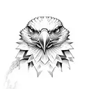 eagle killing snake tattoo design idea
