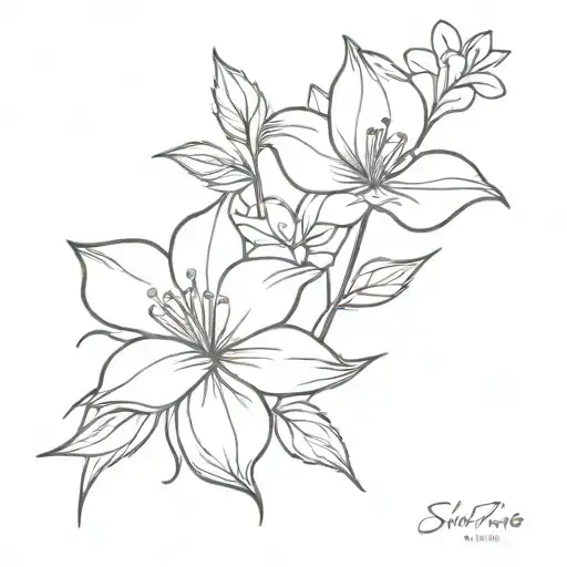 still I rise + flowers going tattoo design idea