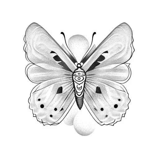 Butterfly, semicolon, wise words tattoo design idea